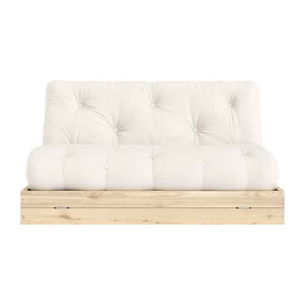 Krémová rozkládací pohovka 145 cm Flip – Karup Design
