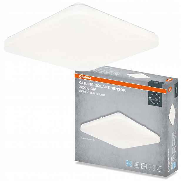 Stropní Svítidlo Led Stropní Svítidlo Nástěnné svítidlo se senzorem 36W 2880lm 6500K