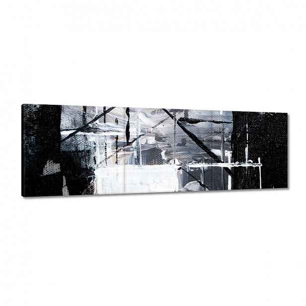 Obrazy 120x40 Abstrakce Havran