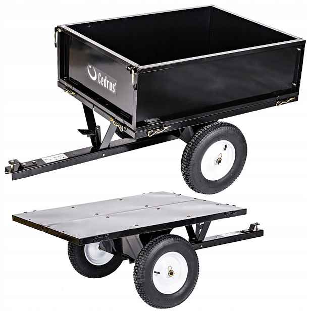 Přívěs Pro Traktor Sekačky – Nosnost 225 Kg