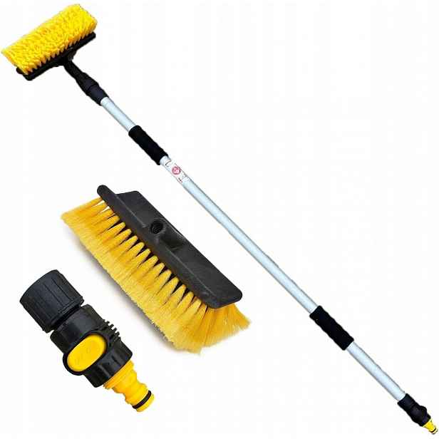 Teleskopický Kartáč Na Mytí Fotovoltaických Panelů 140-300 cm