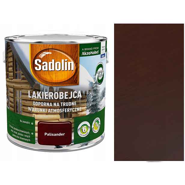 Sadolin Odolná lakovací hmota Palisander 2,5L