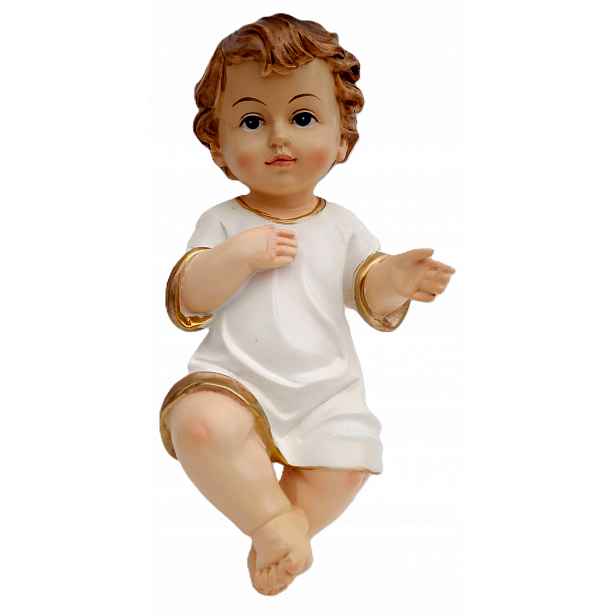 Figurka Do Vánočního Betlému Pro Dítě Ježíšek Ležící 20,4 CM