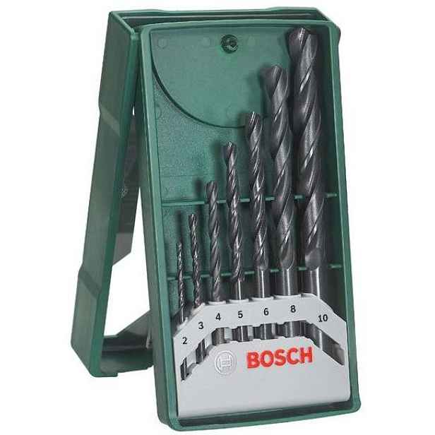 Sada vrtáků do kovu Bosch Mini X-Line 2–10 mm 7 ks