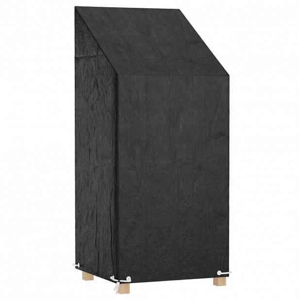 vidaXL Plachta na zahradní židle s 8 očky 65x65x110/150 cm polyethylen