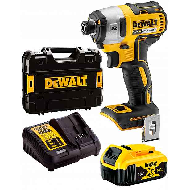 Příklepový šroubovák 18V 1x5Ah 205 Nm DeWALT DCF887P1