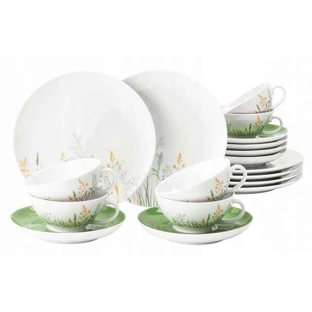 Seltmann Meadow Grasses Green Servis na čaj pro 6 osob Meadow Grasses G