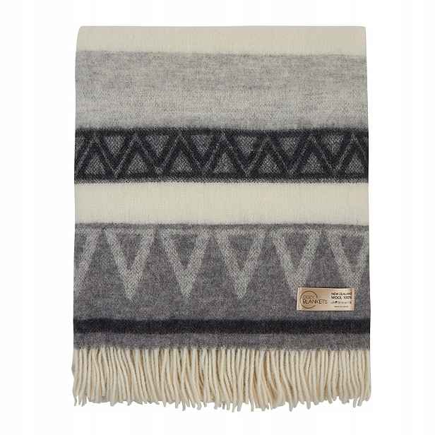 Vlněná Deka teplá měkká 100% vlna přehoz deky Cozy Blankets