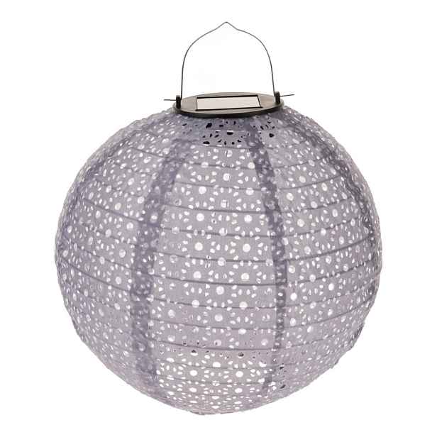 LED závěsné solární venkovní svítidlo ø 25 cm Luce – Dakls