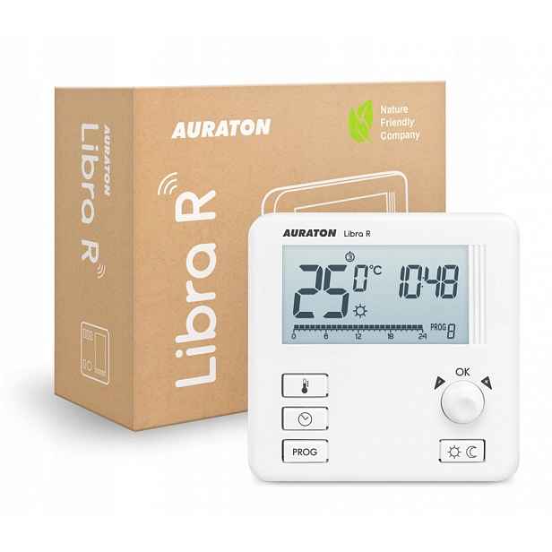 Auraton Libra Týdenní Bezdrátový Termostat Regulátor Teploty