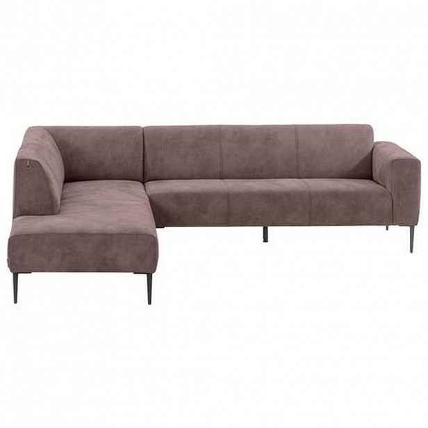 W.Schillig ROHOVÁ SEDAČKA, textil, tmavě hnědá - Sedací soupravy - 000137005231