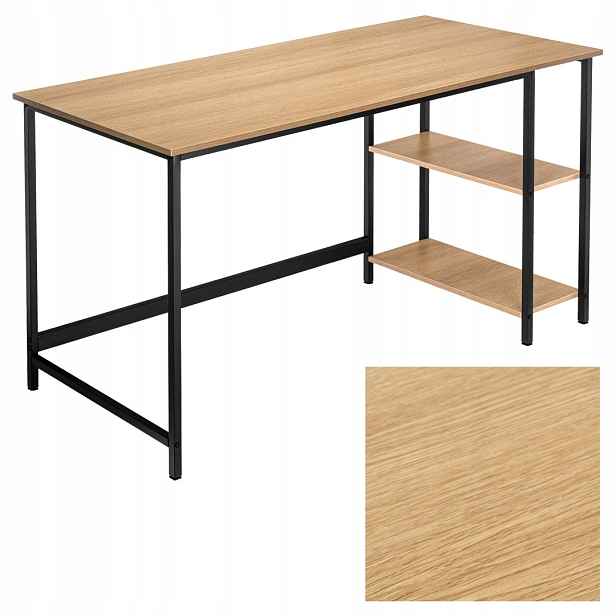 Počítačový loftový stůl Falun Modern Oak