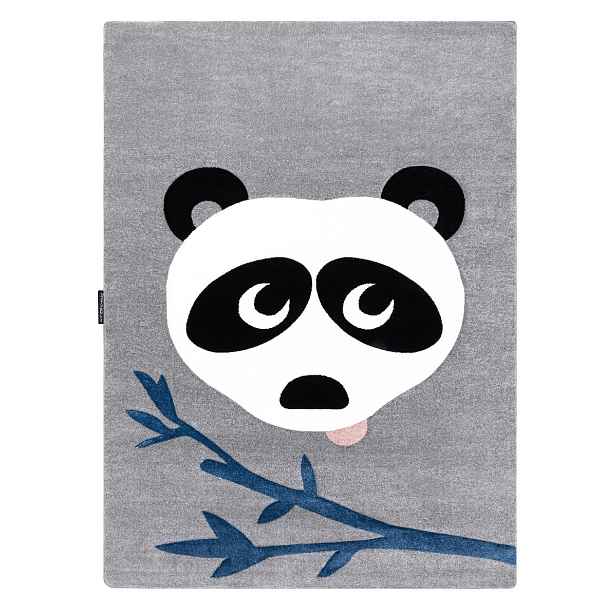 Dětský kusový koberec Petit Panda grey, 120x170, šedá, dětský pokoj, Dywany Łuszczów