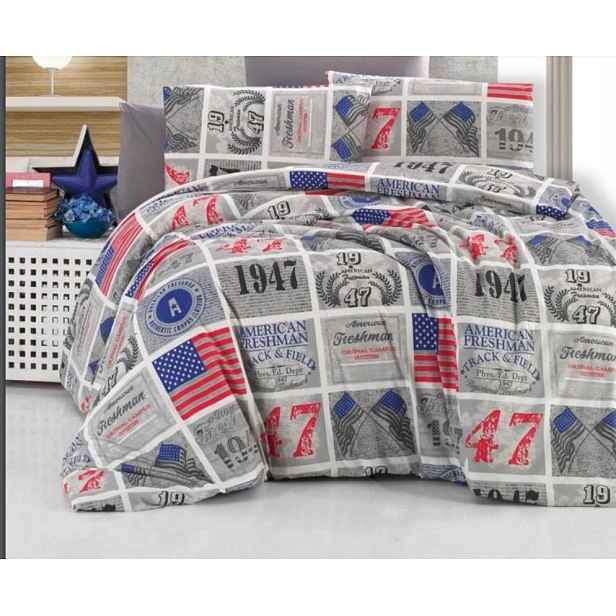 Povlečení Renforce 100% bavlna Softsleep 180×200