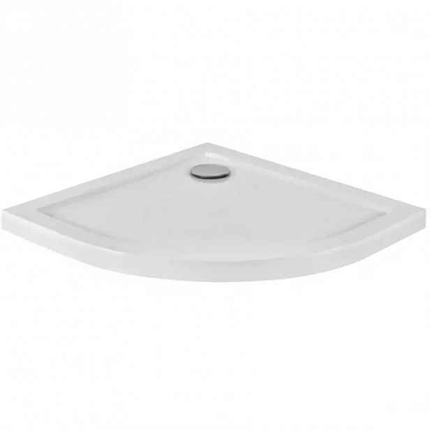 Vanička čtvrtkruhová Aron Slimline 90/90/3