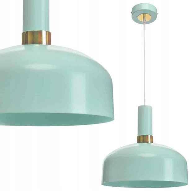 Závěsná lampa Milagro Malmo Mátová MLP6200 E27 30 cm Nastavitelná kovová