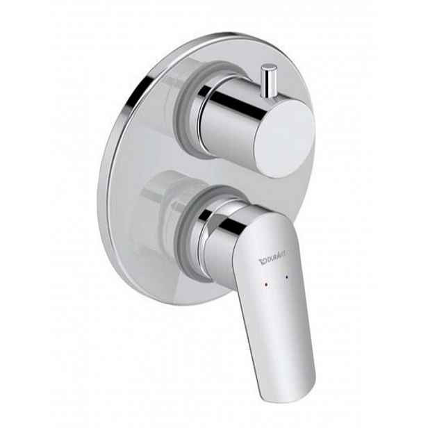Duravit DuraStyle Basic - Baterie pod omítku, pro 2 spotřebiče, s tělesem, chrom N15210008010