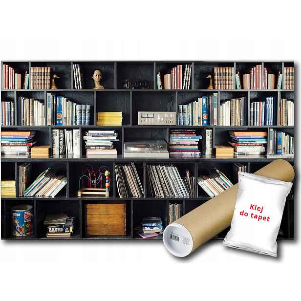 Fototapeta Regał Półki 24A F3XL 416x254 F12169