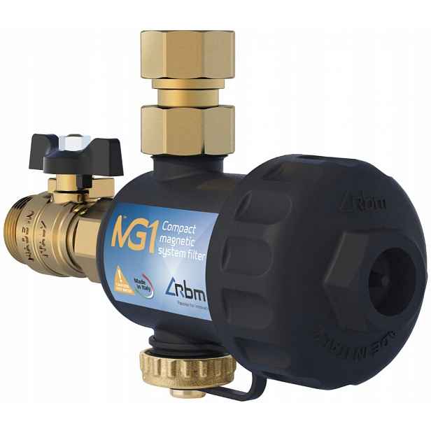 Magnetický Filtr C.o Rbm MG1 3/4'' Černý