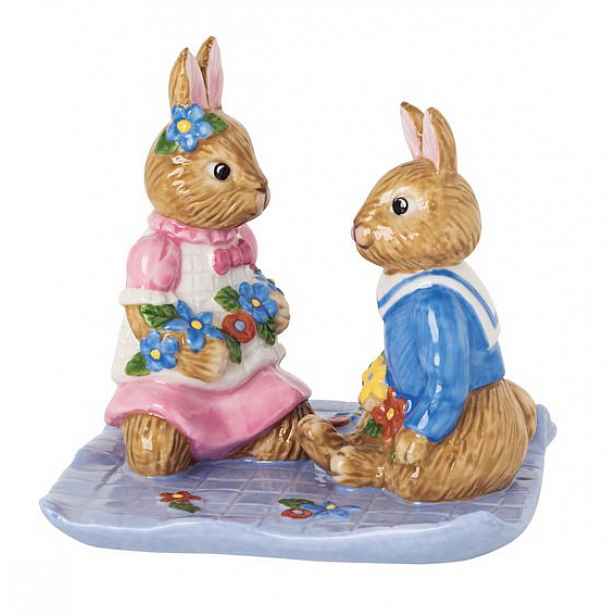 Villeroy & Boch Bunny Tales velikonoční dekorace, zajíčci na pikniku