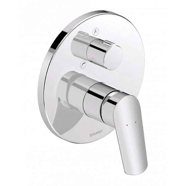 Duravit DuraStyle Basic - Baterie pod omítku, pro 2 spotřebiče, chrom N15210012010