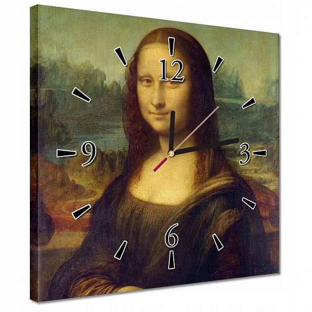 Hodiny 30x30 Mona Lisa