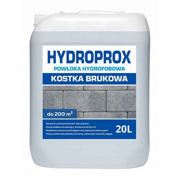 Hydroprox Hydrofobní Vrstva Dlažební Kostky 20 L