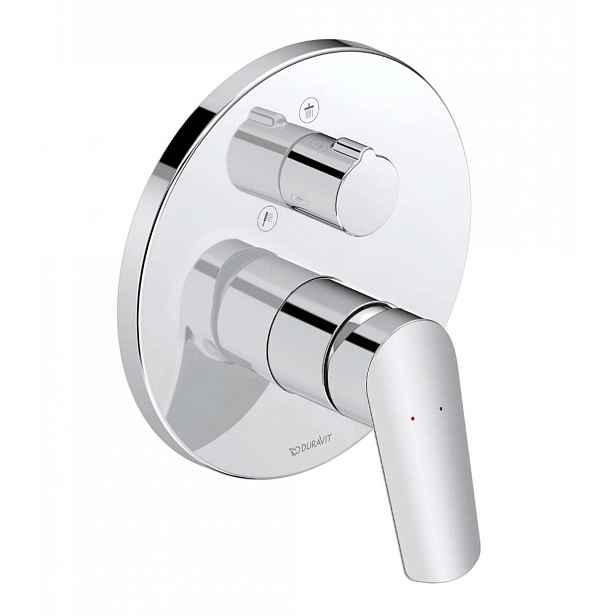 Duravit DuraStyle Basic - Baterie pod omítku, pro 2 spotřebiče, chrom N14210012010