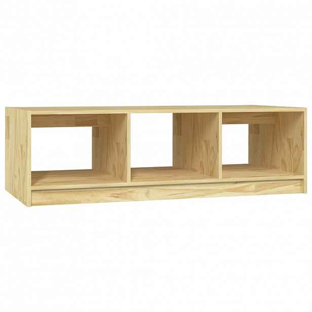 vidaXL Konferenční stolek 110 x 50 x 34 cm masivní jedlové dřevo