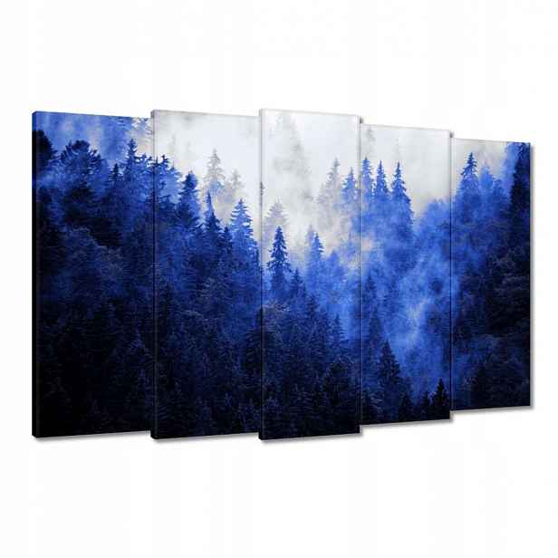 Obrazy 150x95 Modrá krajina Hory