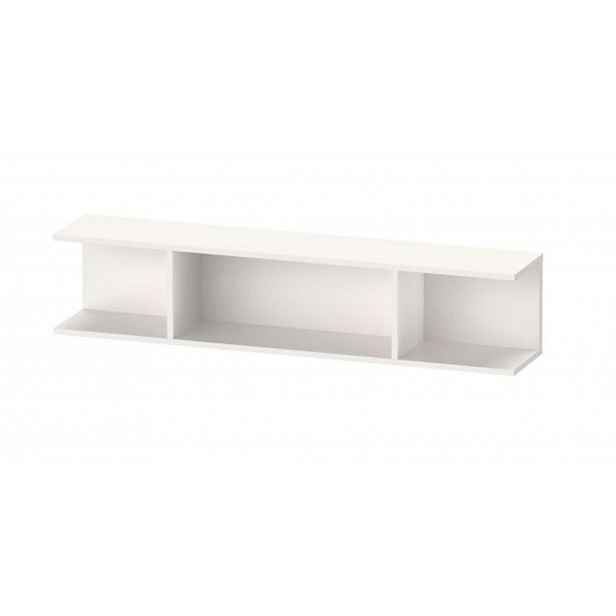Duravit Ketho.2 - Skříňka policová 17x80x15 cm, lesklá bílá K21208022220000