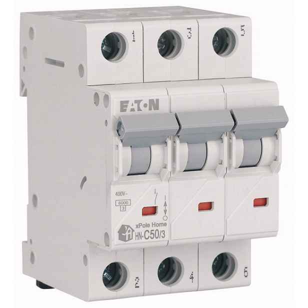 Jistič 3P C 50A 6kA Ac HN-C50/3