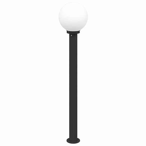 vidaXL Sloupkové svítidlo 120 cm černé IP44