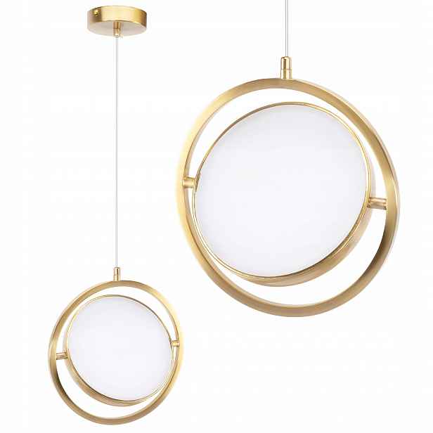 Závěsné Stropní Svítidlo Led Zlatá Minimalistická Toolight APP1791-CP