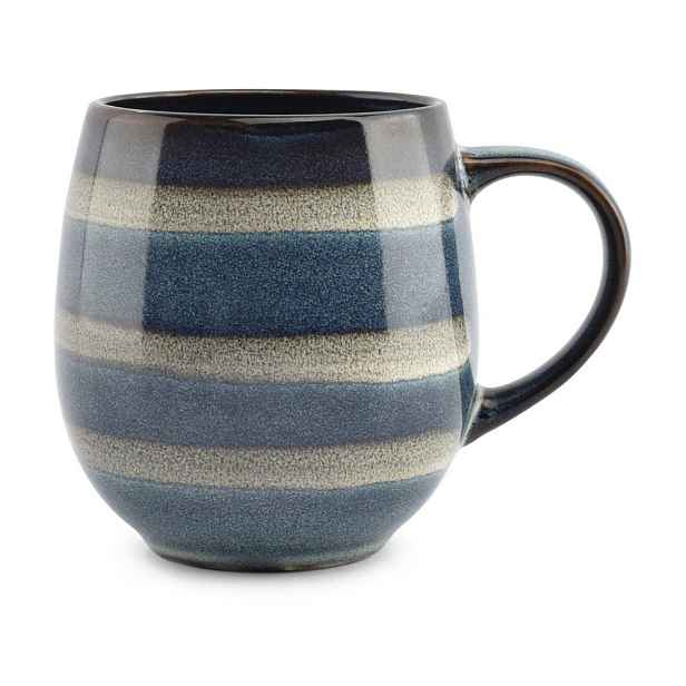 Modrý kameninový hrnek 430 ml Muggies – Salt&Pepper