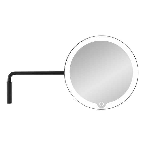 Nástěnné kosmetické zvětšovací zrcadlo s osvětlením (5x) ø 20 cm Modo – Blomus