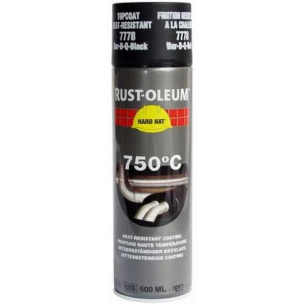 Barva Žáruvzdorná vysokoteplotní sprejová kovová Rust-Oleum 750*C 500 ml