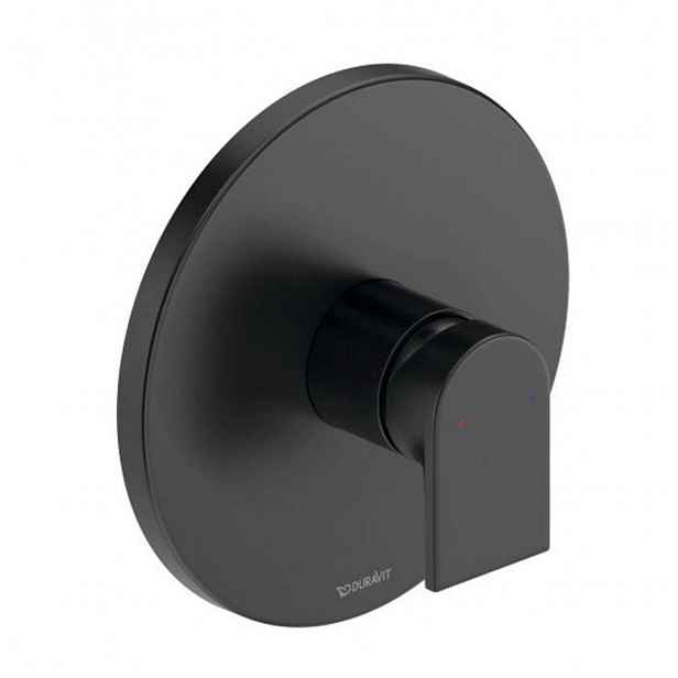 Duravit Tulum - Sprchová baterie pod omítku, matná černá TU4210010046