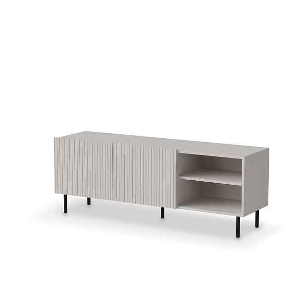HALMAR TV stolek Paxos 150 cm kašmír/černý
