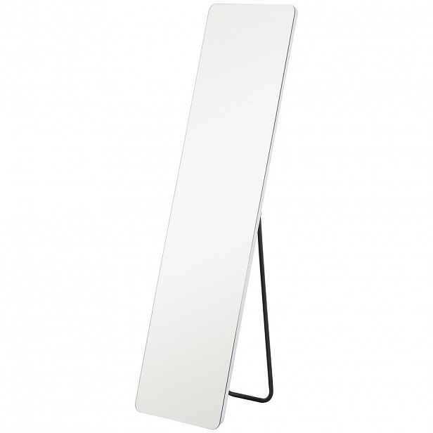 HOMCOM CELOTĚLOVÉ ZRCADLO, 150 x 40 cm stojací zrcadlo s LED osvětlením, průhledné