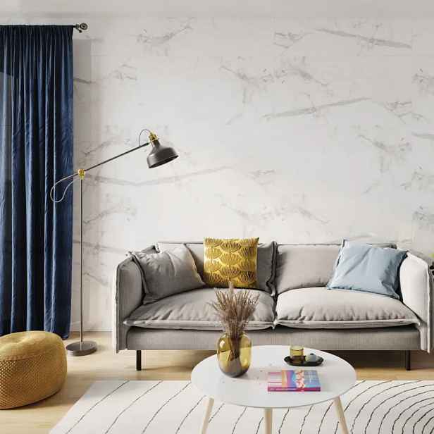 Nástěnný panel SPC Calacatta Snow 120x265cm 4mm