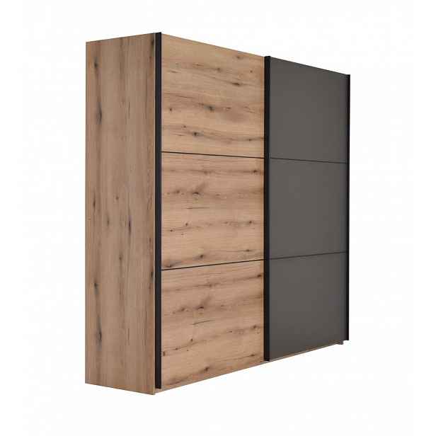 Skříň AP 230 - dub artisan/antracit