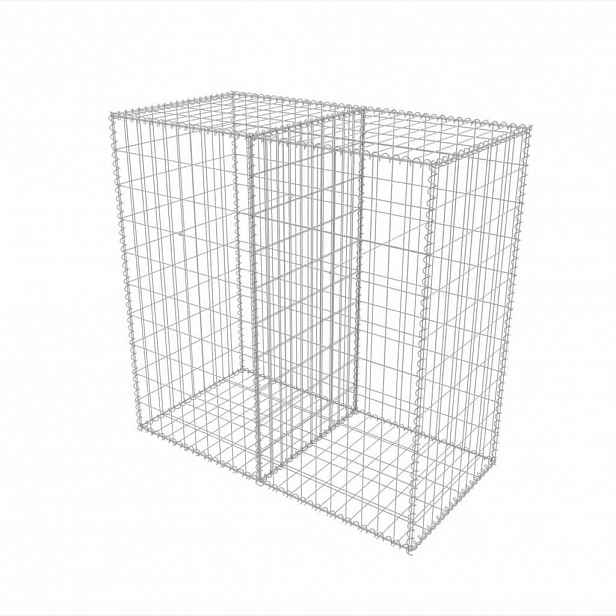 vidaXL Gabionový koš pozinkovaná ocel 100 x 50 x 100 cm