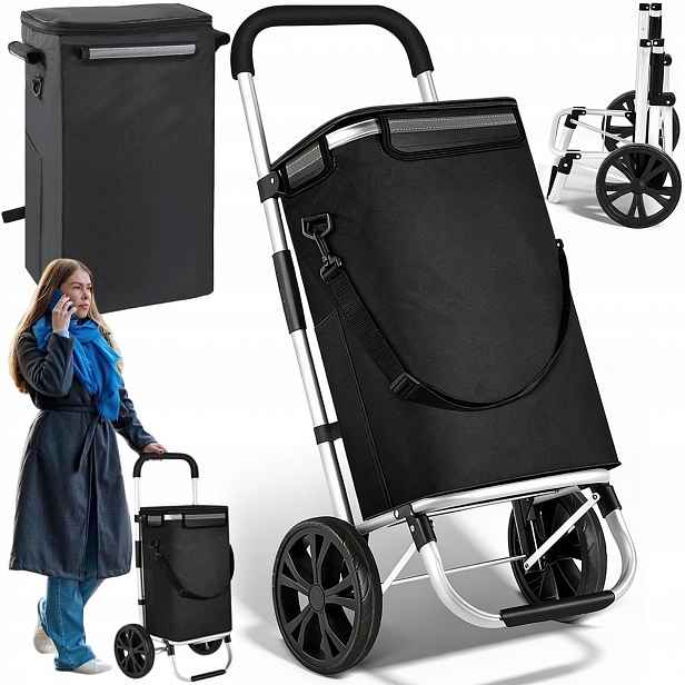 37L vozík s tepelnou izolací a ergonomickým držadlem pro zatížení až 30 kg
