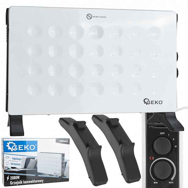 Elektrický Konvektorový Ohřívač Modern Elegant 2 kW G80443 Geko