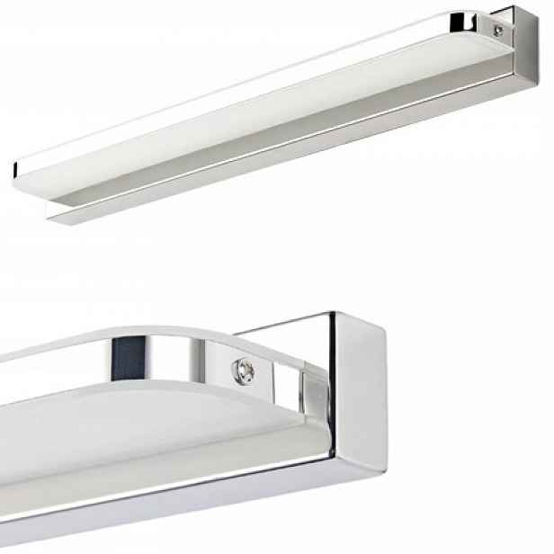 Koupelnová Nástěnná Lampa 9W 42cm Led Nad Zrcadlo Chrom