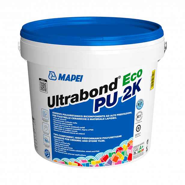 Lepidlo Mapei Ultrabond Eco Pu 2K 10 kg bílé