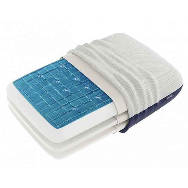Polštář Technogel Deluxe Adjustable, 66x40 cm