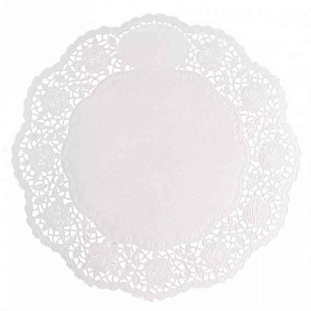 Ubrousek bílý pr. 20cm (12 ks)