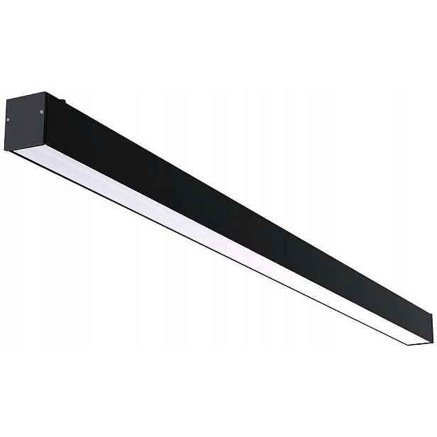 Závěsná lampa CL Office Černá 40W 4000K 151 cm Stropní Svítidlo do pokoje Domov